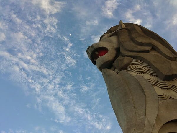 シンガポールの街並み