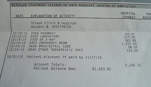 謎の関節痛。アメリカの高額医療費(2100ドル)。保険も適用されない。死ぬかもしれない。